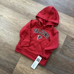 Atlanta Falcons Toddlers Hoodie Sz 2T NFL Football
